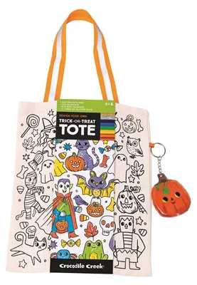 Immagine prodotto di Borsa da disegno Crocodile Creek per Halloween - Borsa creativa per "dolcetto o scherzetto"