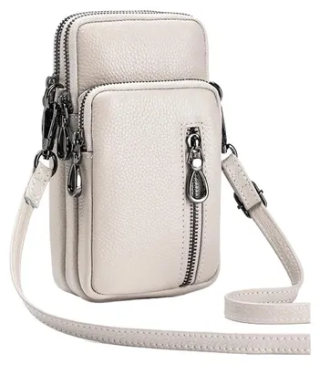 Image de Sac bandoulière en cuir avec plusieurs compartiments