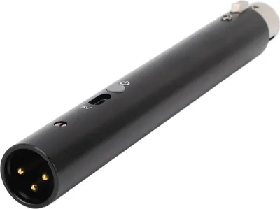 Obrázek produktu pro mikrofonní předzesilovač s fantomovým napájením 48 V a ovladatelným přepínačem zesílení 28 dB pro dynamické mikrofony na pódiu s nízkým šumem