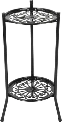 Imagen del producto de Soporte para plantas de 25 x 25 x 50 cm. Estantería de flores de varios niveles para sala de estar, esquina. Soporte para flores para balcón, oficina, jardín, patio ()