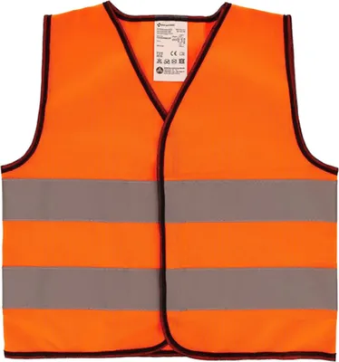 Zdjęcie produktu dla Kamizelka ostrzegawcza dla dzieci First Aid Only 4-5 lat w kolorze pomarańczowym