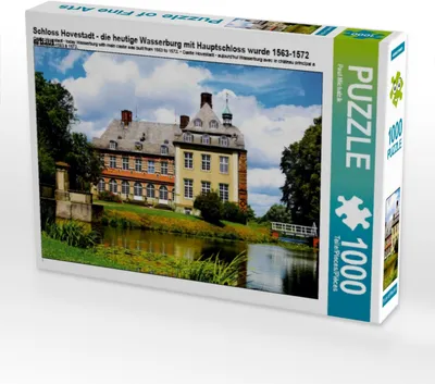 Produktbild von Calvendo Schloss Hovestadt - die heutige Wasserburg mit Hauptschloss wurde 1563-1572 erbaut. 1000 Teile Puzzle quer 640x480mm, Michalzik Paul; 7297195