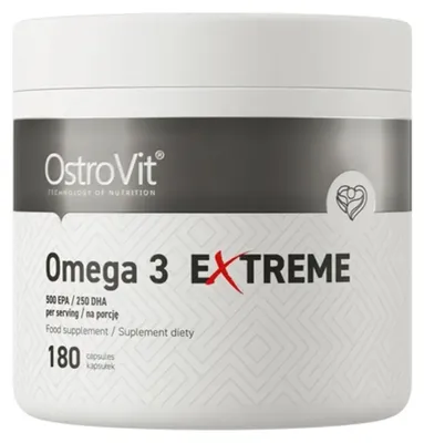 Zdjęcie produktu dla Ostrovit Omega 3 Extreme (180 kapsułek)