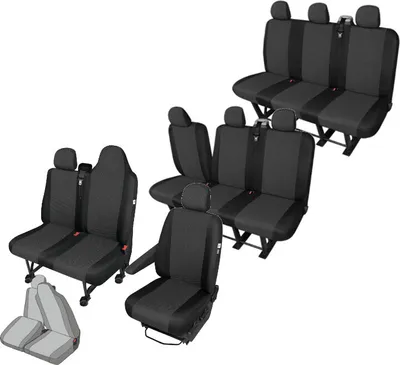 Produktbild von Opel Vivaro B ab 2014 9-Sitzer Sitzbezüge Sitzschoner Maßgeschneidert