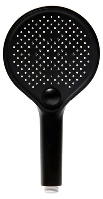 Produktbild von SAT Handbrause mit Taste, 3 Funktionen, schwarz SATBSRS34C