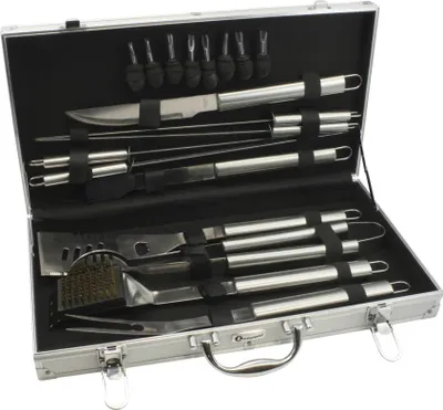 Produktbild von LEOPOLD VIENNA Grillbesteck-Set 18-tlg.