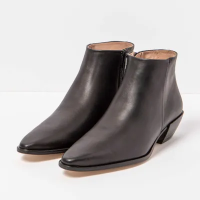 Image de Neosens Bottines à talons pour Femme S3352 NAPPA BLACK/ RUCHE Couleur Noir