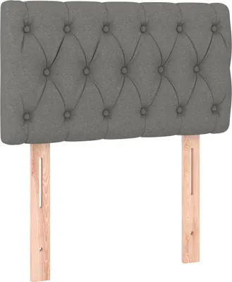Produktbild von Kopfteil Dunkelgrau 80x7x78/88 cm Stoff