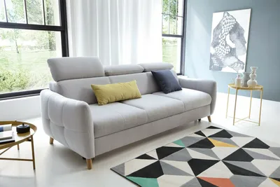 Produktbild von Modernes 3-Sitzer Schlafsofa Hugo