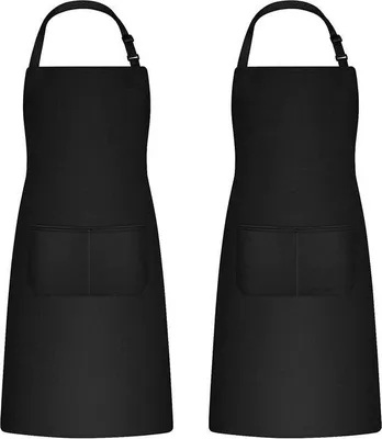 Produktbild von Famanu Küchenschürzen 2er Set - Verstellbar mit 2 Taschen