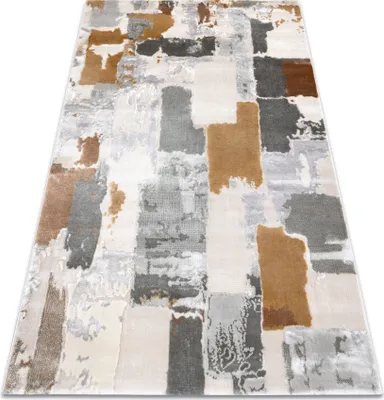 Zdjęcie produktu dla Dywan AKRYL ELITRA 6215 Abstrakcja przecierany szary /  żółty 200x300 cm