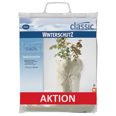 Produktbild von Videx® Pflanzen-Winterschutz-Topfschutzvlies Beige 600 x 50 cm