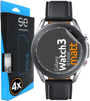 Produktbild von 4x se® 3D Schutzfolie (entspiegelt) Samsung Galaxy Watch 3 (41mm)
