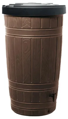 Produktbild von Regentonne Regenfass AZURO 265 L braun inkl. Hahn