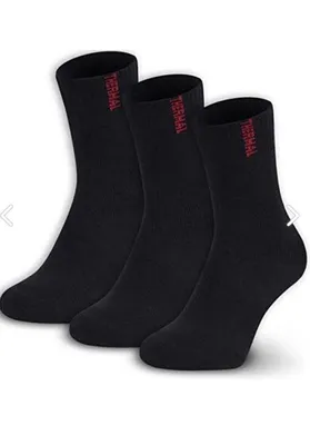 Immagine prodotto di 12 confezioni di calze termiche da donna calze invernali in cotone grigio chiaro 36-40 inverno caldo A-77