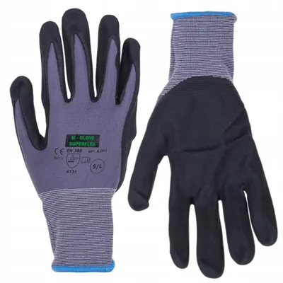 Produktbild von M-Glove SUPERFLEX N2502 Nitril Arbeitshandschuhe Abriebfest Nahtlos