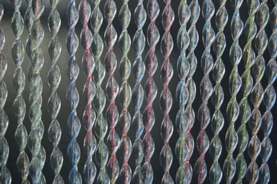 Produktbild von La Tenda NAPOLI 1 Streifenvorhang bunt,Maße:90 x 210 cm