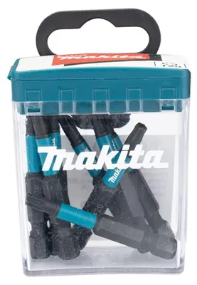 Produktbild von Makita E-12429 Impact Black Screwdriver Bits – T20 x 50 mm – 10 Pieces