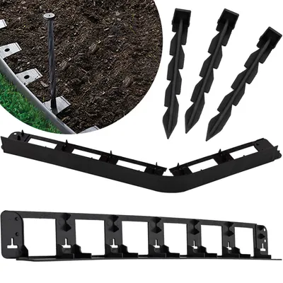 Zdjęcie produktu dla Obrzeże trawnikowe 436cm 8szt. + kotwy 24szt. HD 7101