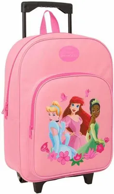 Obrázek produktu pro Školní batoh na kolečkách Disney Princess Pink 32 x 42 x 14 cm
