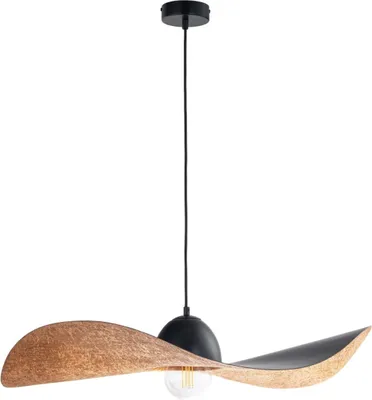 Immagine prodotto di Lampada a sospensione decorativa a forma di cappello nero-rame 76 cm Kapello 1xE27 15W Sigma Lighting
