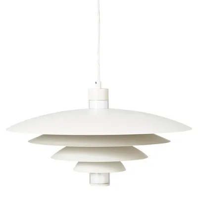 Zdjęcie produktu dla Biały żyrandol, średnica 50cm, BOREAL
