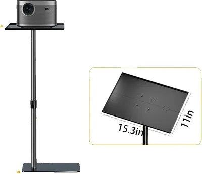 Obrázek produktu pro Projekční stojan, výškově nastavitelný, otočný o 360 stupňů, typ A
