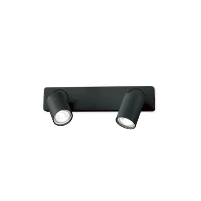 Produktbild von Rudy Schwarz Metall Moderne Wandleuchte 2 Lichter 7W 3000K Warmes Licht