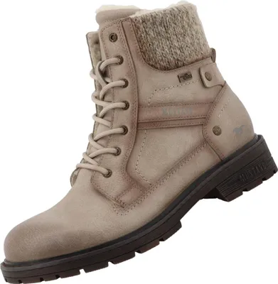 Image de Mustang Damen TEX-Stiefelette gefüttert Beige
