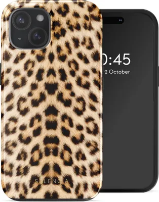 Productafbeelding van Selencia Vivid Backcover met MagSafe voor de Apple iPhone 15 - Wild Leo