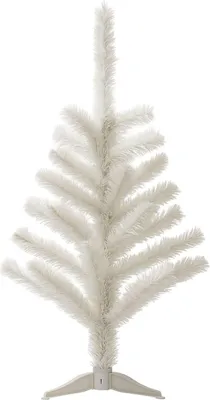 Image de Arbre de Noël artificiel blanc 30cm Décoration de Noël Sapin de Noël