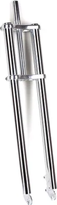 Obrázek produktu pro Vidlice s dvojitým mostem, chromovaná 690 mm, ušlechtilá pro pneumatiky 20-28 palců