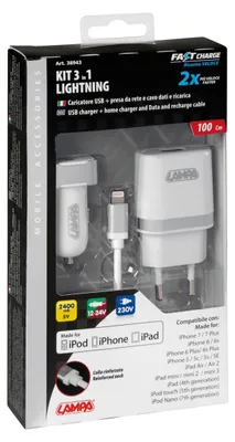 Image de LAMPA - Chargeur portable pour voiture. Chargeur pour voiture, modèle 38943