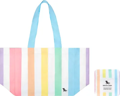 Produktbild von Dock & Bay Strandtasche faltbar Unicorn Waves