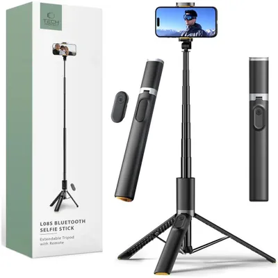 Obrázok produktu pre Tech-Protect L08S Bluetooth Selfie Stojík Čierny