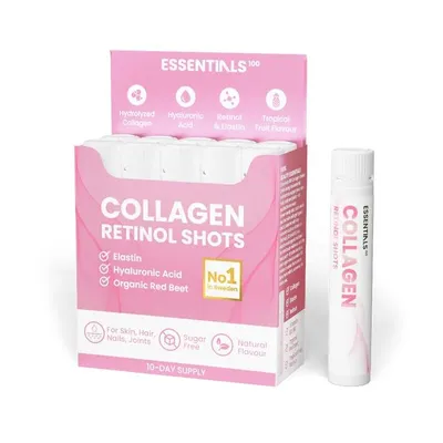 Obrázek produktu pro Švédské kolagenové ampule Essentials s elastinem, Q10 a retinolem – 10 x 25 ml