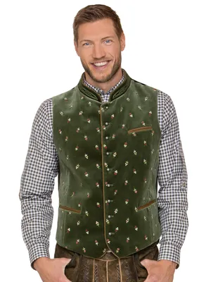 Produktbild von Stockerpoint Herren Trachtenweste Calzado | Größen 44-64 | Traditionelle & hochw