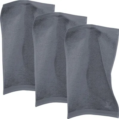 Produktbild von Möve Gästetuch Superwuschel" 3er-Pack grau 30x50 cm"