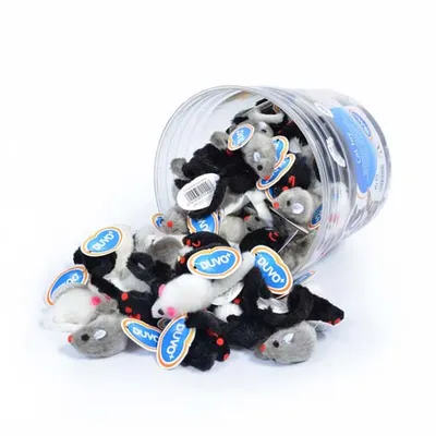 Obrázok produktu pre DUVO+ Hračka pre mačky- plyšová myš 1ks, 65214203