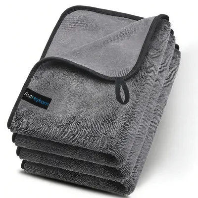 Produktbild von Mikrofasertücher Dusche 3 Stück 40x60cm Stark Saugfähig Schnell Trocknend Streifenfrei