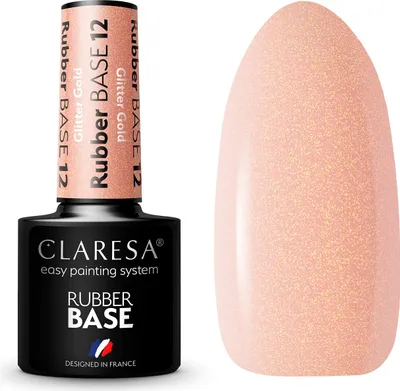 A bottle of nail polish and a swatch of the polish color.