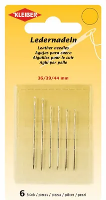 Zdjęcie produktu dla KLEIBER 699-10 Zestaw igieł skórzanych KLEIBER, 6-częściowy