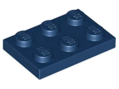 Produktbild von Lego® 2x3 Platten 3021 - 1 Stück Dunkelblau