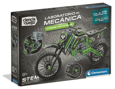 Productafbeelding van STEM Motocross – laboratorium van de mechanica, constructieset