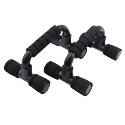 Produktbild von Liegestützgriffe, Push Up Stand Bar, Griffe Liegestütze, Fitness, Gymnastik, Brusttraining, Body Building Zubehör,(Schwarz)