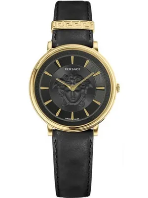 Produktbild von Versace Damen Uhr Armbanduhr V-Circle VE8101919 Leder