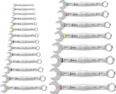 Zdjęcie produktu dla Wera 05020232001 Wera 6003 Joker 22 Set 1 Ringmaulschlüssel-Satz