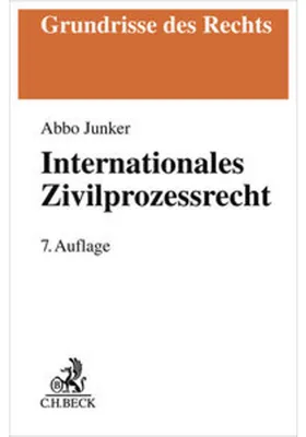 Obrázek produktu pro Internationales Zivilprozessrecht