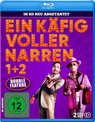 Obrázok produktu pre Klietka plná bláznov 1+2 (dvojfilm) (Blu-ray)