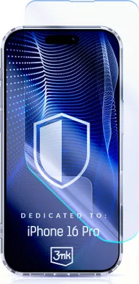 Obrázok produktu pre 3MK FlexibleGlass Pro, Apple, iPhone 16 Pro, Odolné voči pádom, Odolné proti nárazu, Odolné proti poškriabaniu, Protinárazový, 1 kusov